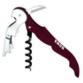 Wine Opener Corkscrew Tool - Burgundy Handle